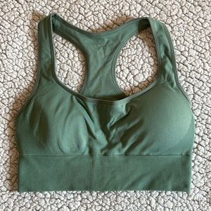 NVGTN Sage Green Ignite Seamless Bra